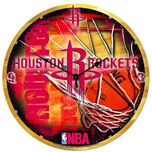   NBA Houston Rockets 18 Inch High Definition Clock: Sports & Outdoors