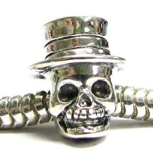   Skeleton Halloween Bead For Pandora European Story Charm Bracelets