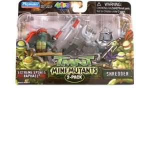  Teenage Mutant Ninja Turtles Mini Mutants 2 Pack   Extreme 