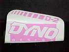   Pink DYNO DESIGN D 2 BRAKE GUARD Old School BMX Compe GT Pro Performer