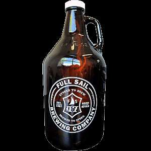 Full Sail   Hood River, Oregon   Logo Beer Bottle Growler New  