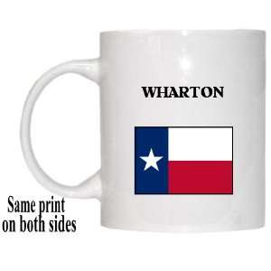  US State Flag   WHARTON, Texas (TX) Mug 