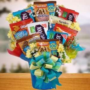  100 Calorie Sensation Candy Bouquet Gift Basket 