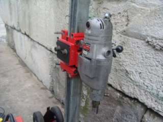 Milwaukee Core Drill Rig with Vacuum Pump 2 Core Bits and Hilti DCM II 