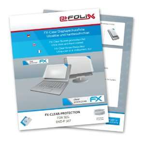 : atFoliX FX Clear Invisible screen protector for SEG DVD P 507 / DVD 