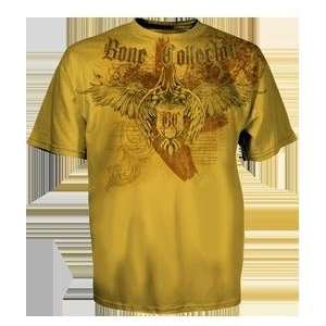  Club Red 5184 Bone Collectr Tee Shirt Mustard Xl: Health 