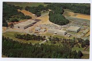 GASTONIA NC early Gaston College Campus Aerial postcard  