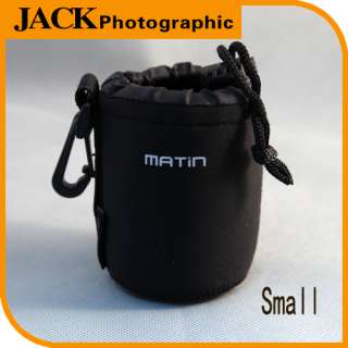 Water resistant Neoprene Soft Camera Lens Pouch bag backpack Case 