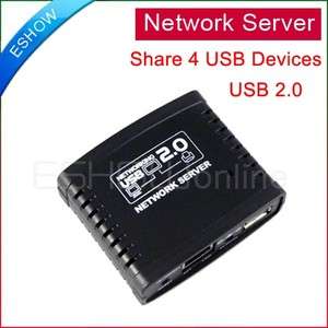 K0065A 4 Port USB Network Server Printer Scanner Server Multifunction 