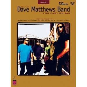 Best of Dave Matthews Band for Easy Guitar, Volume 1 [Paperback] Dave 