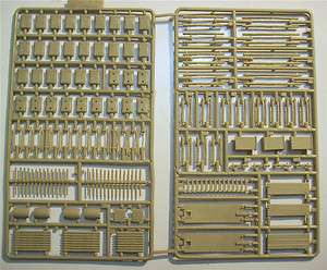 ESCI Battlefield Accessories Soft Plastic Miniatures, NO BOX, 1/72nd 