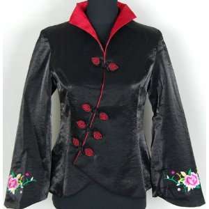  Noble Embroidery Jacket/Blazer Black Available Sizes 0, 2 