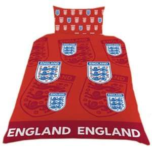  England FA Single Duvet Set: Sports & Outdoors