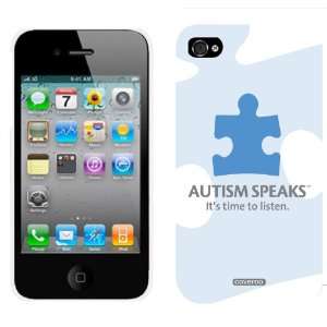  Autism Speaks Puzzle Piece design on iPhone 4 / 4S 