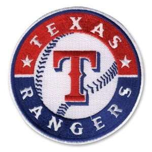 Texas Rangers Primary Logo MLB Baseball Patch:  Sports 