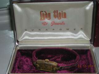Lady Elgin Antique Deco Bracelet WATCH  