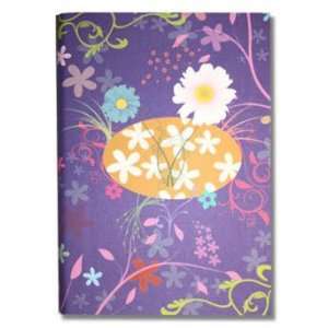  Letts of London A5 Ruled Page Journal Flower Power Office 