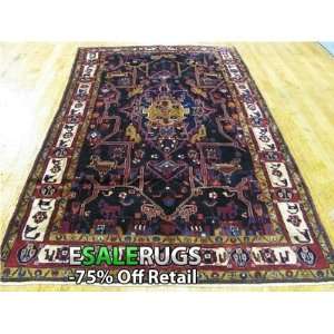  5 3 x 9 2 Nahavand Hand Knotted Persian rug: Home 