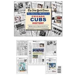  Chicago Cubs Newspaper Compilation