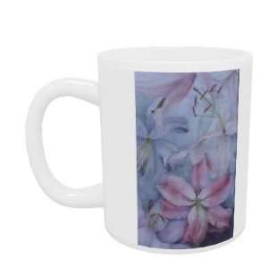 Star Gazer, Pink Auratum Lilies by Karen Armitage   Mug   Standard 
