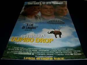 OPERATION DUMBO DROP MOVIE POSTER  DENIS LEARY   MO 380  