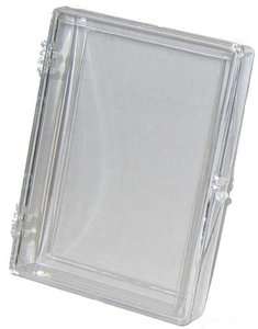   Lot) Ultra Pro 25 Card Hinged Plastic Boxes Holders For Trading Cards