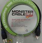 Monster S100 M 5 Standard XLR Mic Cable  5 FT   Free US Shipping 