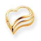   10k Yellow Gold Yellow gold 10k Yellow Gold Heart Charm 0.35 gr