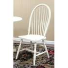 Carolina Chair and Table Windsor Dining Chair   Antique Ivory   40.5 