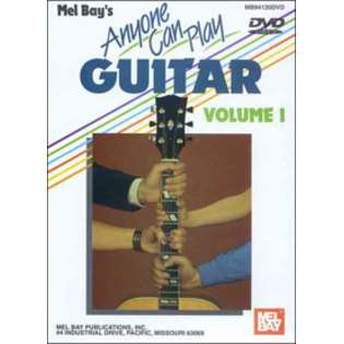 Mel Bay Anyone Can Play Guitar Volume 1 DVD at 