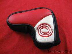 ODYSSEY WHITE/RED BLADE PUTTER HEADCOVER GOOD  