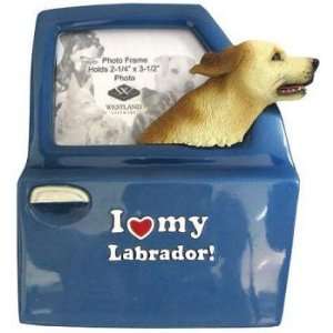  I Love My Labrador Car Window Photo Frame: Everything Else