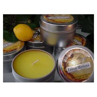  Lemon Meringue Scented Candle in Travel Tin 6 Oz