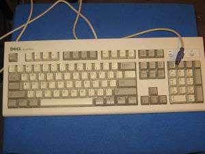 Vintage 1991 Dell SK1000REW Quiet IBM Style Keyboard  