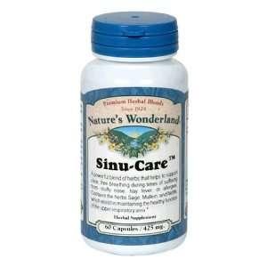  Natures Wonderland SINU CARE, 60 Capsules Health 