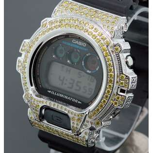 Iced Out Watches Casio G Shock Mens Digital Watch  Techno Master 