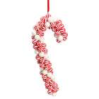Allstate Floral 12 Peppermint Candy Cane Ornament Red White (Pack of 