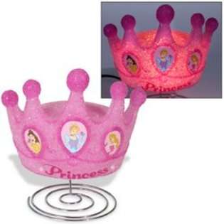 IdeaNuova Disney Princess Crown Lamp 