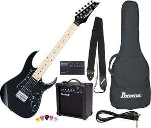 Ibanez IJM21MBKN Mikro Youth Size Electric Guitar Package  