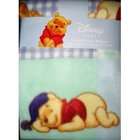 Disney Winnie the Pooh Tigger Fleece Blue Baby Boy Blanket