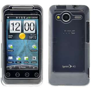 Amzer Injecto Snap On Hard Case   Clear For HTC EVO Shift 4G at  