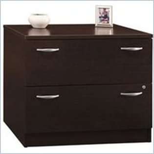   Furniture Series C 2 Drawer Lateral Wood File Cabinet in Mocha Cherry