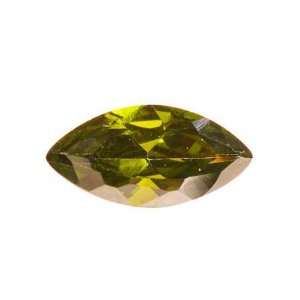 14x7mm Marquise Olive Cz   Pack Of 1 Arts, Crafts 