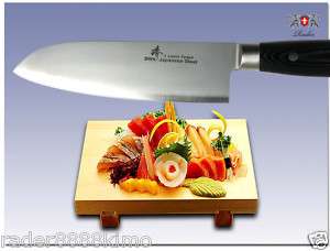 Classic Japanese Steel Santoku Chef Knife 7 Cutlery  
