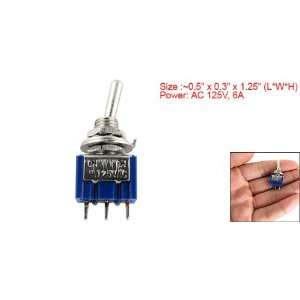   6A Single Pole SPDT On/On 2P Toggle Switch Blue: Sports & Outdoors