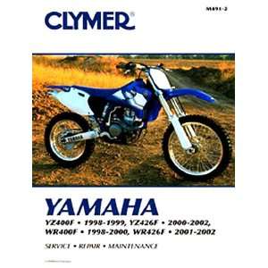  Yamaha YZ400F YZ426F WR400F WR426F Clymer Manual 