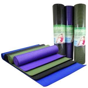  YogaDirect Deluxe Yoga Mat With Microban Protection 