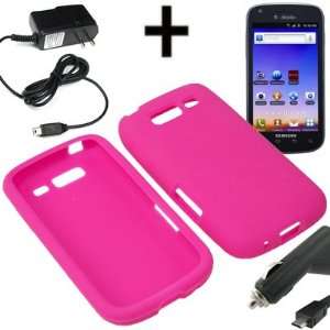   4G T999+ Car + Home Charger Magenta Pink Cell Phones & Accessories