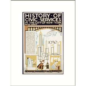 History of civic services in the city of New York Water supply 
