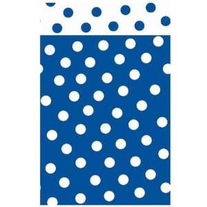  Lets Party By Amscan Blue Polka Dot Plastic Tablecover 